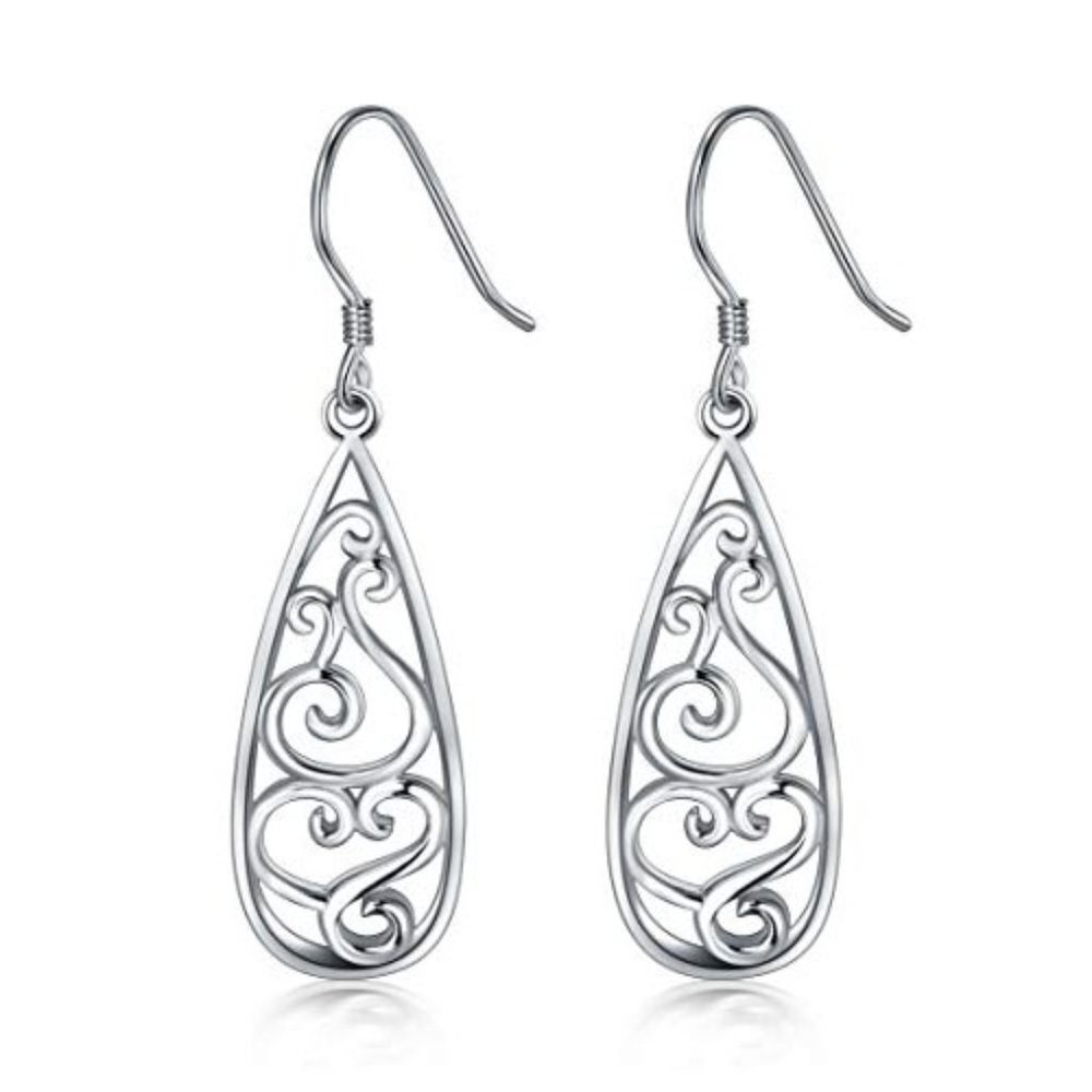 Silver Dangle Earrings